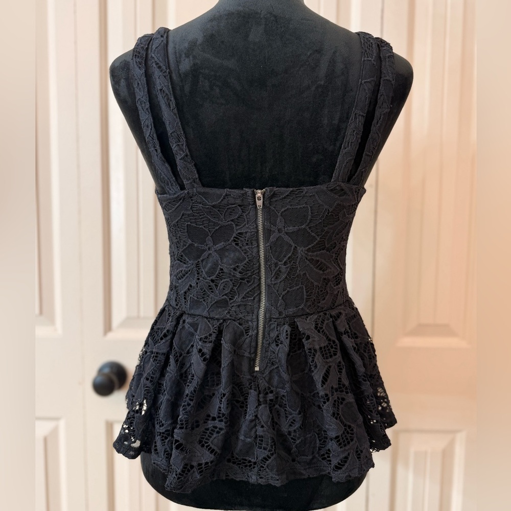 Black Lace Top